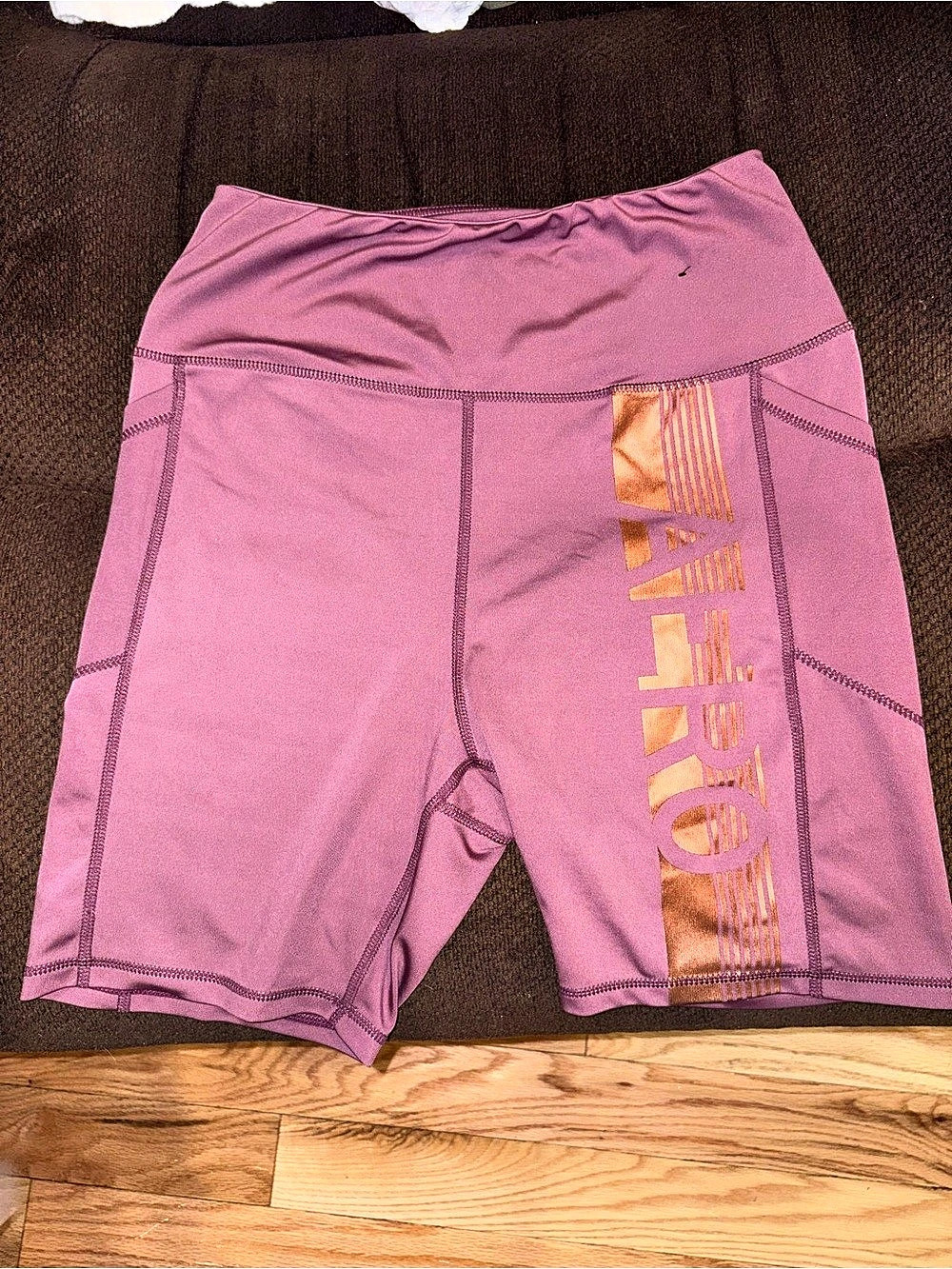 Aeropostale Athletic biker Shorts in plum Purple